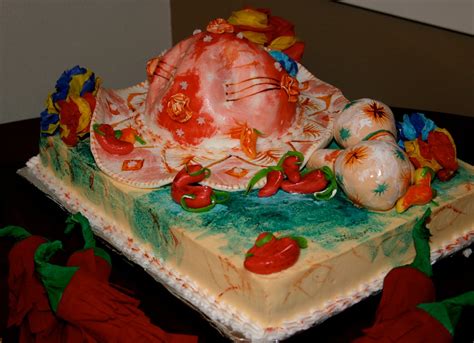 Level cakes with a cake leveler or serrated knife. Picture Perfect Cakes: Cinco De Mayo