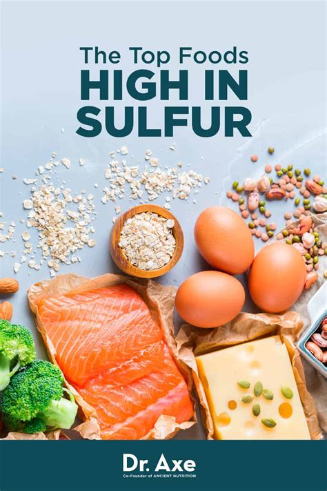 Foods High In Sulfur Benefits Risks Side Effects Recipes Dr Axe