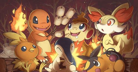 Pokémon 10 Pieces Of Fire Pokémon Fan Art We Love
