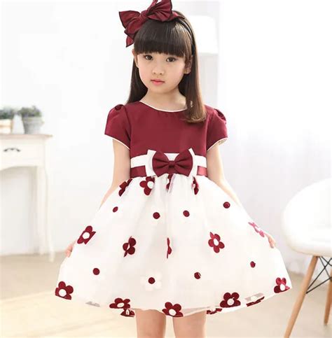 2015 New Summer Baby Girl Dress Kids Clothes Children Girl Casual Dress