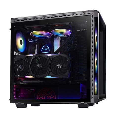 Xpg Battle Cruiser Super Mid Tower Rgb Gaming Case Black Pakistan