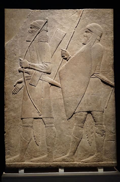 Assyrian Relief By Jade Koekoe This Relief Was Found In Kuoyunjik
