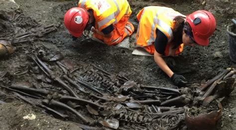 Crossrail The Uks Largest Archaeology Dig In Pictures Rail Uk