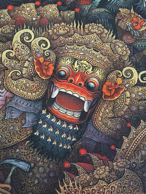 Pin On Bali Traditional Painting