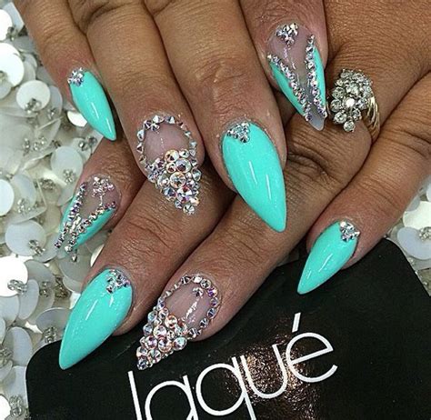 20 Aristocratic Bling Nail Designs For 2018 Naildesigncode
