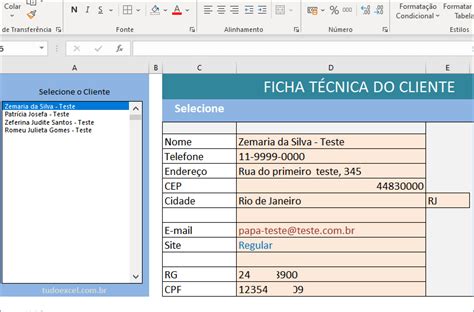 Planilha Controle de Débitos de Clientes Tudo Excel