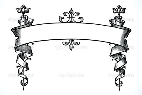 Scroll Banner Vector At Getdrawings Free Download