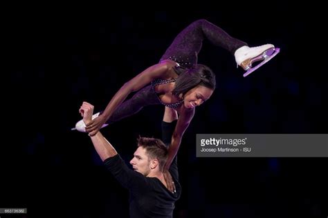 Vanessa James And Morgan Cipres Of France Perform In The Gala