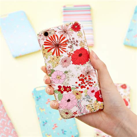 Pattern Polycarbonate Smartphone Case For Iphone 6 Fallindesign