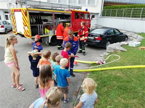 Stadt St Hlingen Besuch Der Feuerwehr