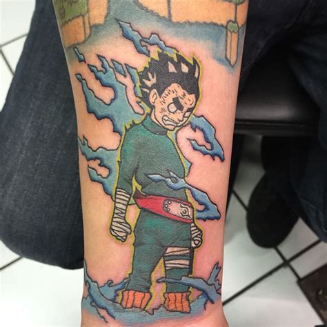 Naruto Rock Lee Tattoo Tatuagem Inspiração Para