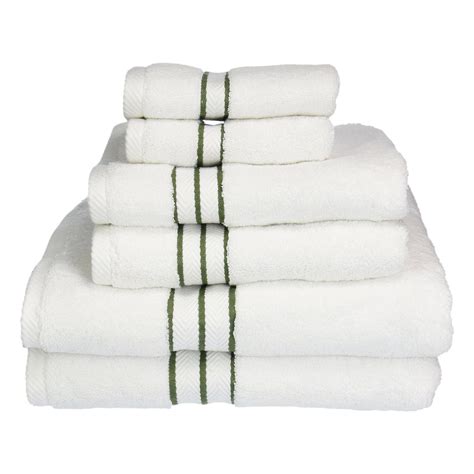 Impressions Hymnia Egyptian Cotton 6 Piece Towel Set