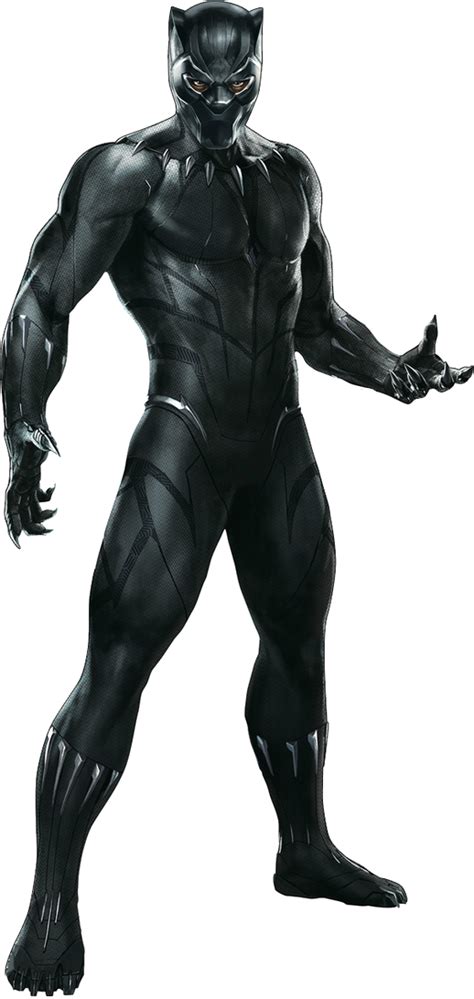 Check Out This Transparent Avengers Assemble Black Panther Png Image