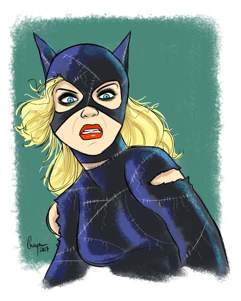 Fanart Catwoman From Batman Returns Cheyne Gallarde Dc