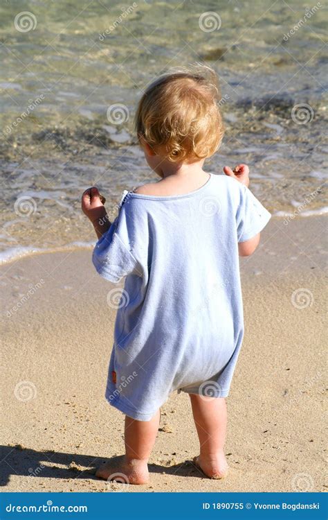 Baby Boy Walking On The Beach Royalty Free Stock Photo Image 1890755