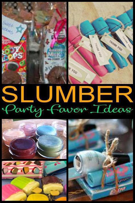 Slumber Party Favor Ideas Slumber Party Favors Sleepover Birthday
