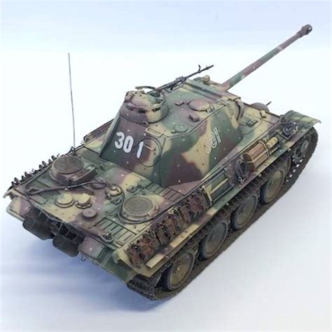 Tamiya Panther Ausf G Late 135 Build Review Scale Modelling Now