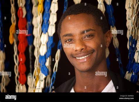 Portrait Of A Young Ethiopian Man Harar Ethiopia Stock Photo Alamy