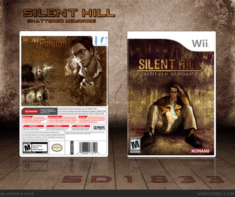 Silent Hill Shattered Memories Wii Box Art Cover By Sd1833