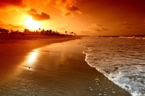 Nature Sea Beach Sun Sand Wallpapers Hd Desktop And Mobile