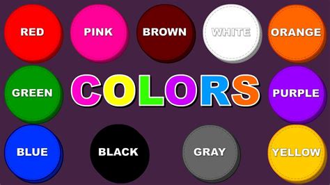 Kumpulan Nama Warna Colors Dalam Bahasa Inggris Dan Contoh Kalimatnya