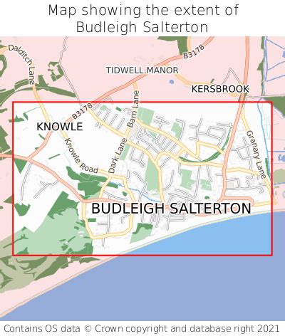 Where Is Budleigh Salterton Budleigh Salterton On A Map