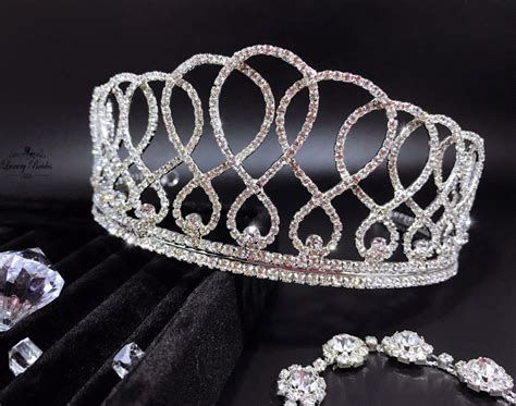 Crystal Wedding Tiara Infinity Luxury Tiaras