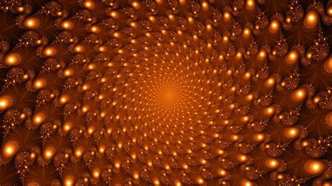 Orange Fractal Spiral Swirling HD Abstract Wallpapers | HD Wallpapers ...