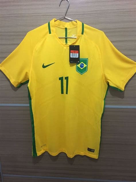 Tite comandou o brasil em 56 jogos, com 42 vitórias, 10 empates e 4 derrotas (80,9% dos pontos disputados), com 123 gols marcados e 19 sofridos. Camisa Rara Do Brasil Nike Olimpíadas 2016- Pronta Entrega ...