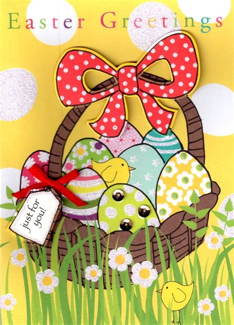 American greetings cards are perfect for any occasion & a great way to show loved ones you whether they live across the miles or around the corner, ecards offer amazing animations, cute. Easter Greetings Cute Easter Basket Card | Cards | Love Kates