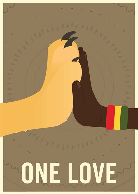 One Love Poster On Behance