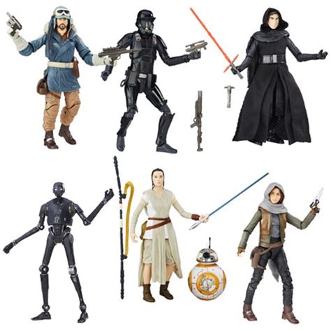Star Wars The Black Series 6 Inch Action Figures Wave 7 Case Hasbro