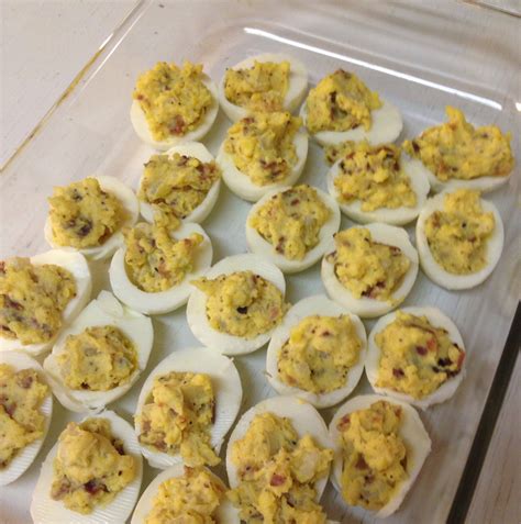 Bacon Balsamic Deviled Eggs Recipe Allrecipes