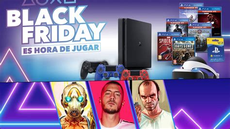 Ofertas Black Friday En Playstation Ps4 Por 19999 Euros Y Rebajas En