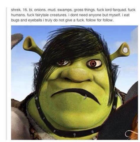 Edge Shrek Shrek Know Your Meme