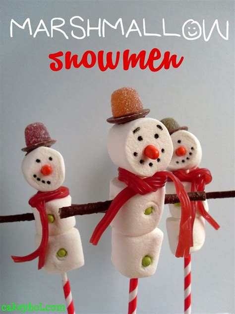 Cakeyboi Marshmallow Snowmen Christmas Diner Marshmallow Snowman