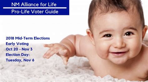 Voter Guide New Mexico Alliance For Life