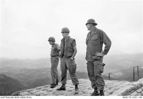 Quang Tri Province South Vietnam May 1970 Checking The Defences Of
