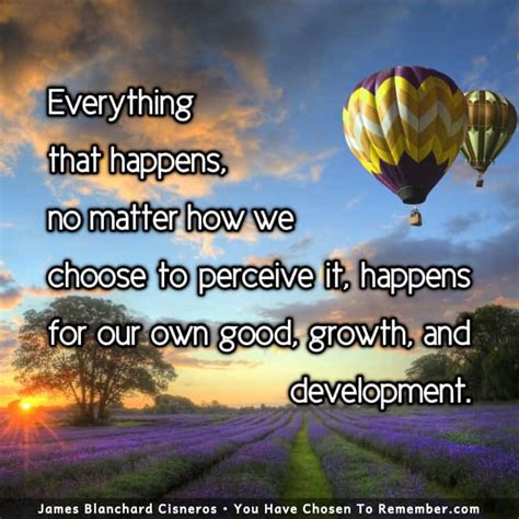 Everything Happens For A Reason Inspirational Quote