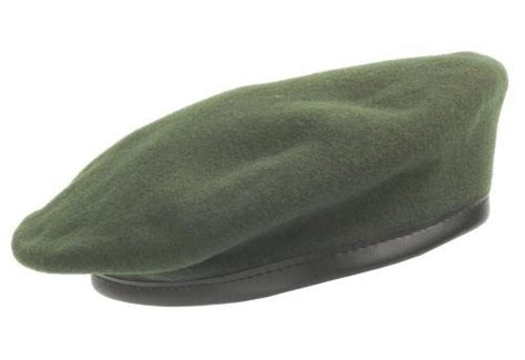 Genuine German Army Beret Green Green Apparel Headwear Berets