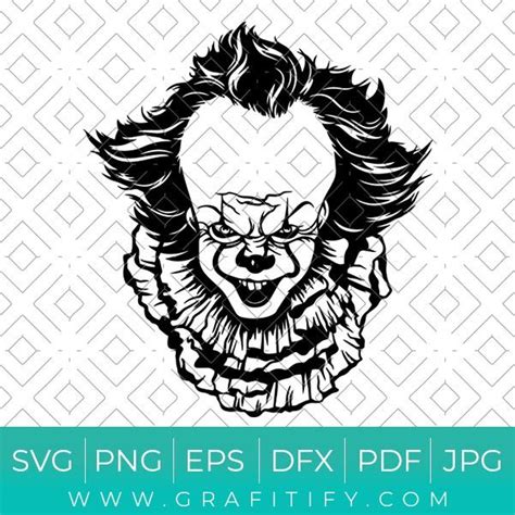 Clipartshop Pennywise Font Svg It Font Ttf Pennywise