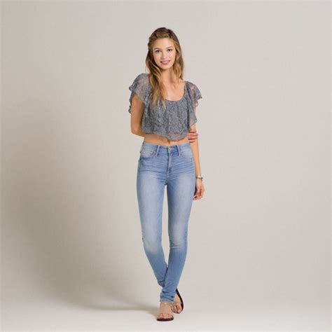 Hollisterco Hollister Clothes Skinny Jeans Outfit High Rise Jeans