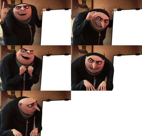 Gru S Plan V2 Now In Hd [template] Gru S Plan Know Your Meme