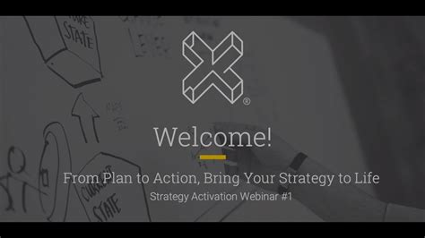 Webinar Strategy Activation From Plan To Action Bring Your Strategy