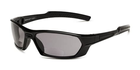 Tinted Bifocal Safety Reading Sunglasses With Ansi Z871 ®