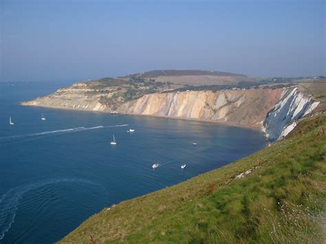 Free Stock Photo Of Panorama View Of Alum Bay At Isle Of Wight