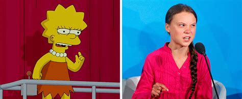 Les Simpson Avaient Aussi Prédit Greta Thunberg Il Y A 30 Ans Avec Lisa