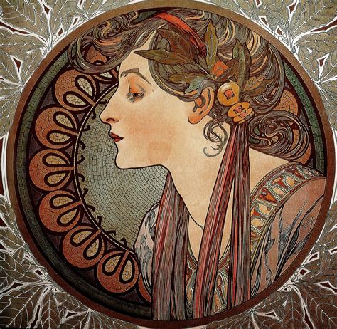 Muchas Style Is Virtually Synonymous With French Art Nouveau And He Is
