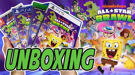 Nickelodeon All Star Brawl Ps4ps5switchxbox Unboxing Youtube