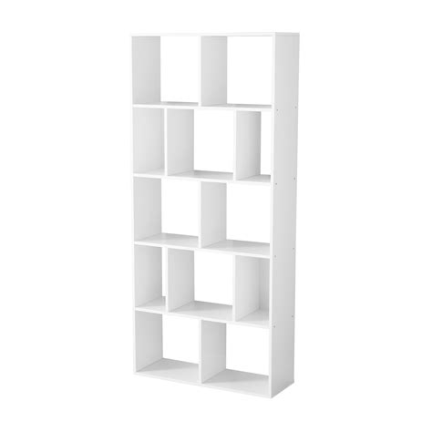 Mainstays 12 Cube Bookcase White